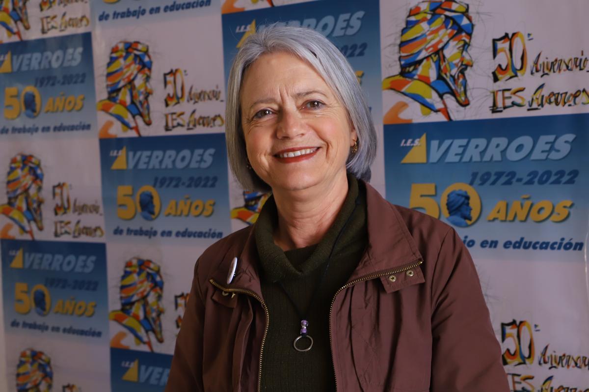 Pepa Cobos, directora del IES Averroes de Córdoba.