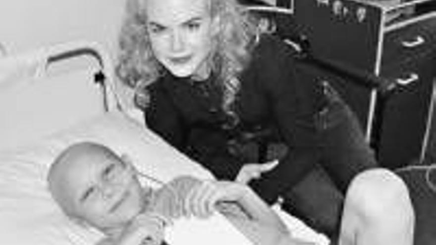 Nicole Kidman: LA ACTRIZ ANIMA A NIÑOS ENFERMOS ANTES DE SU BODA