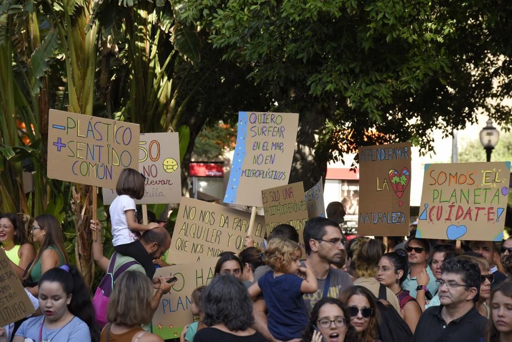 Manifestaciones contra la crisis climática