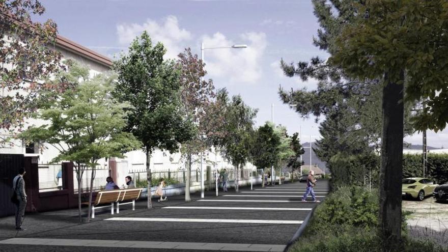 Redondela comienza la próxima semana la mejora del vial de Porto Cabeiro