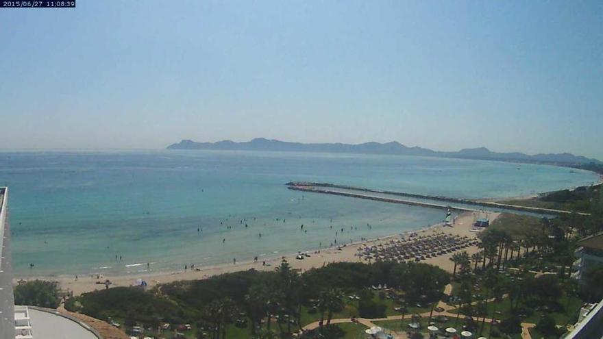 Auch an der Playa de Muro kann man sich über Standwetter freuen