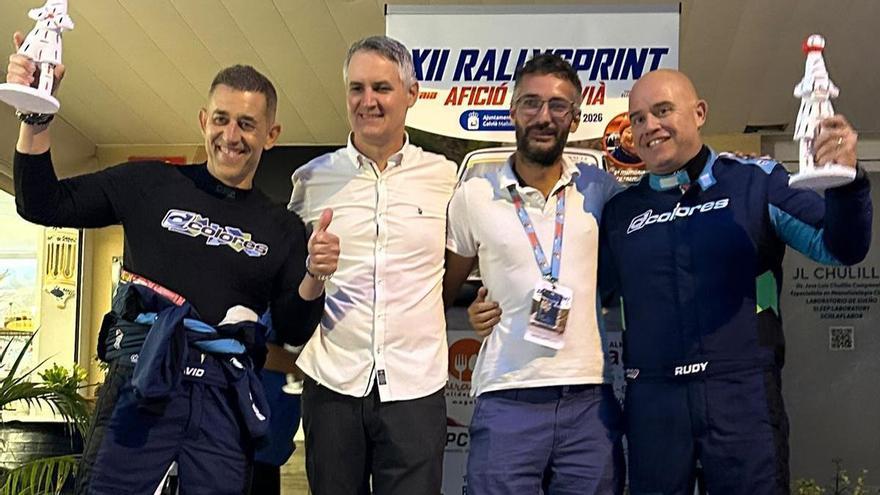 David García y Rudy Hensen, los más rápidos del Rallysprint Afició 2026
