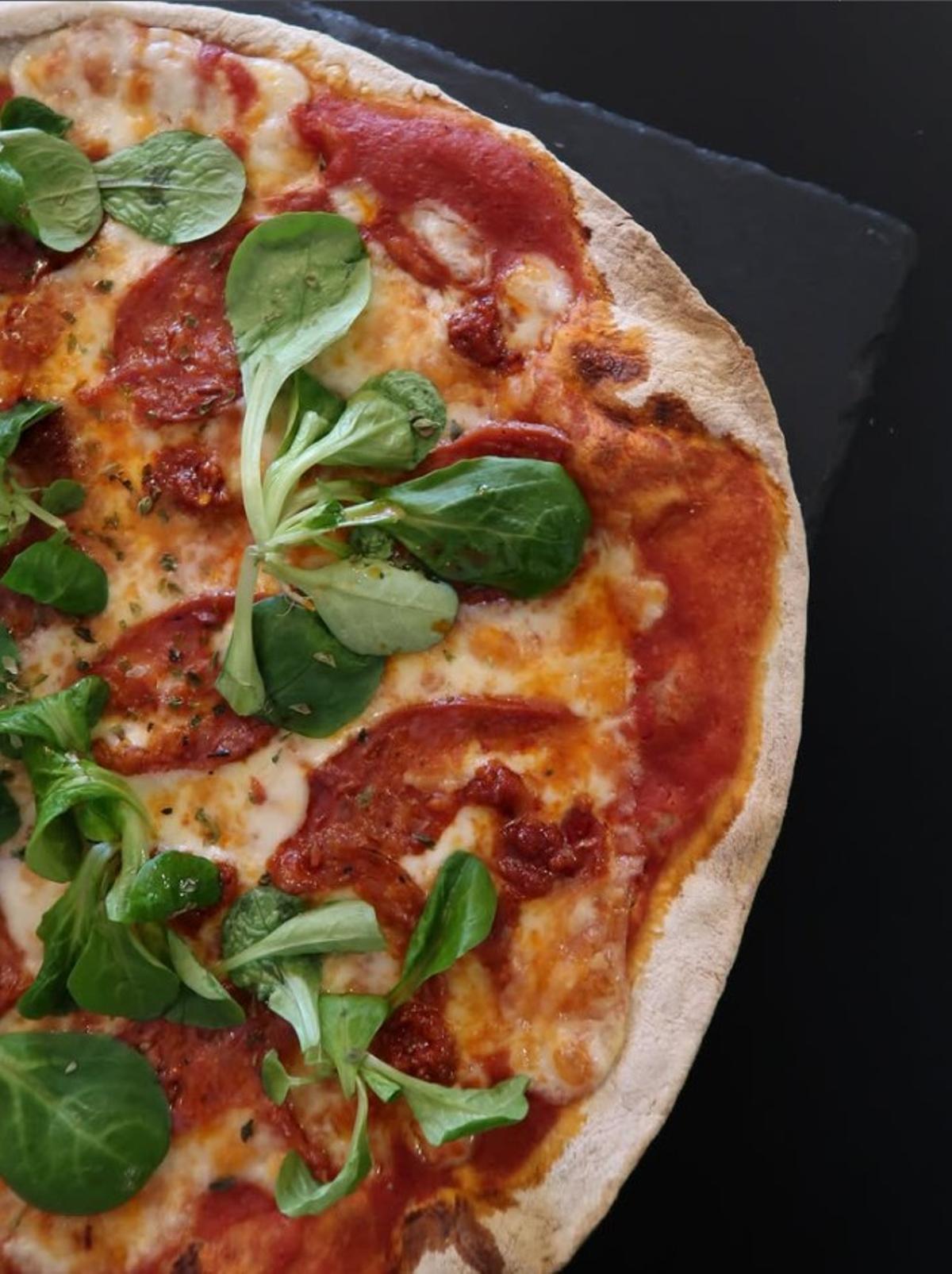 Pizza del restaurante Sant Angelo.