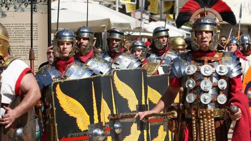 Las legiones romanas toman las calles de Málaga