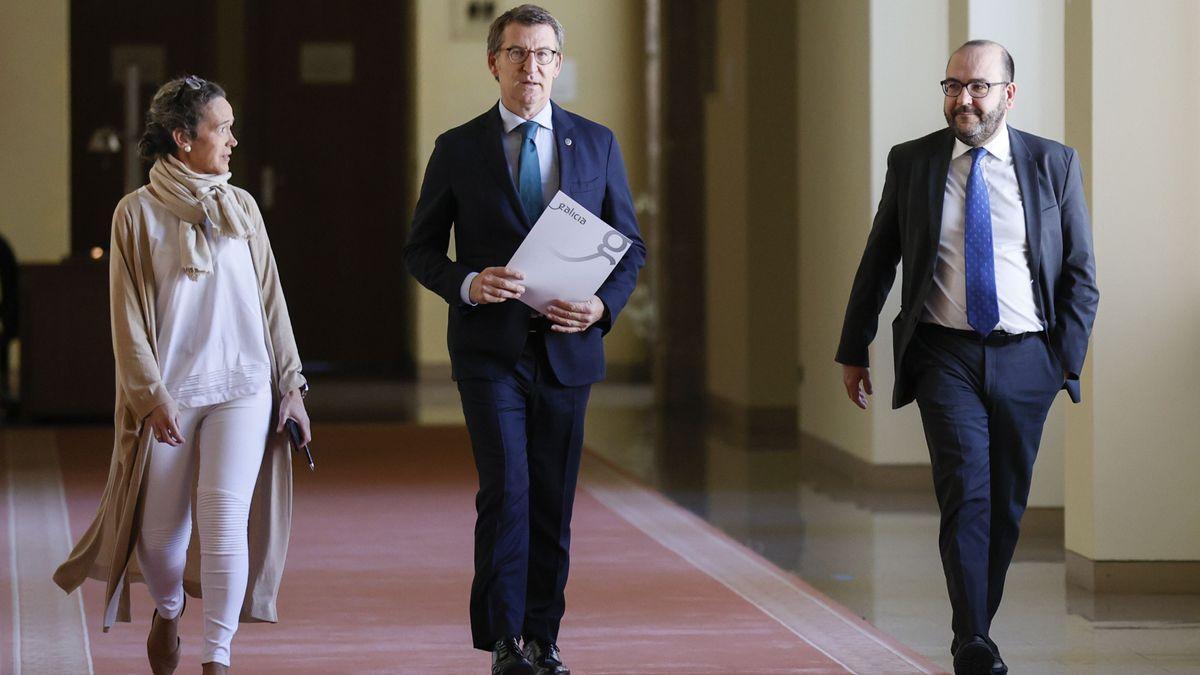 Alberto Núñez Feijóo presentó hoy su dimisión como máximo mandatario de Galicia.