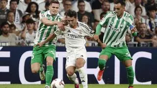 Las notas de los jugadores del Real Betis en el partido ante el Real Madrid