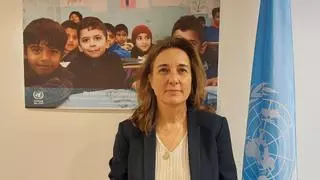 Marta Lorenzo, directora de la Agencia de la ONU para los Refugiados Palestinos en Europa: "Es imposible que los desplazados salgan de Gaza"