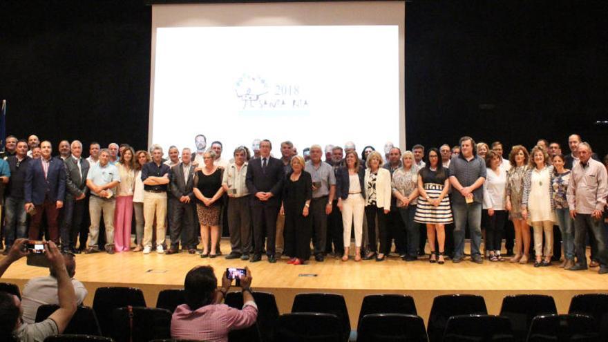 Benidorm rinde homenaje a sus funcionarios en el día de Santa Rita