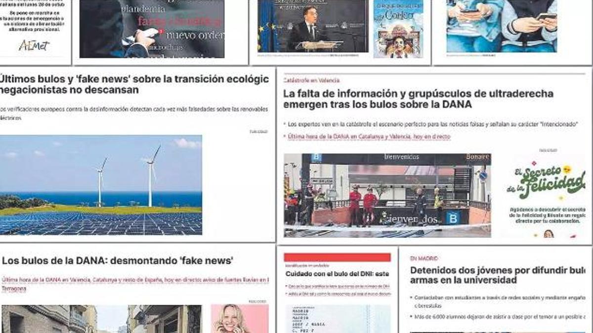 Notícies sobre campanyes de desinformació