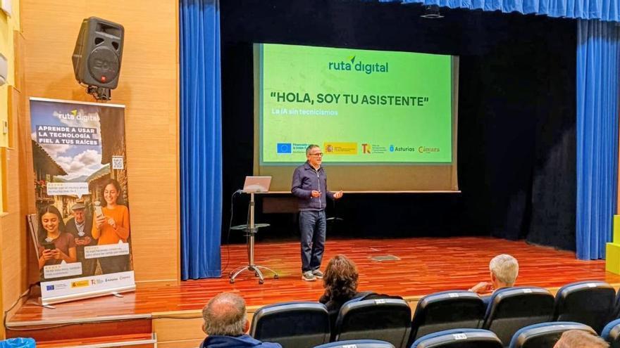 La Cámara de Comercio mete la Inteligencia Artificial en el instituto de Luarca con esta exitosa formación