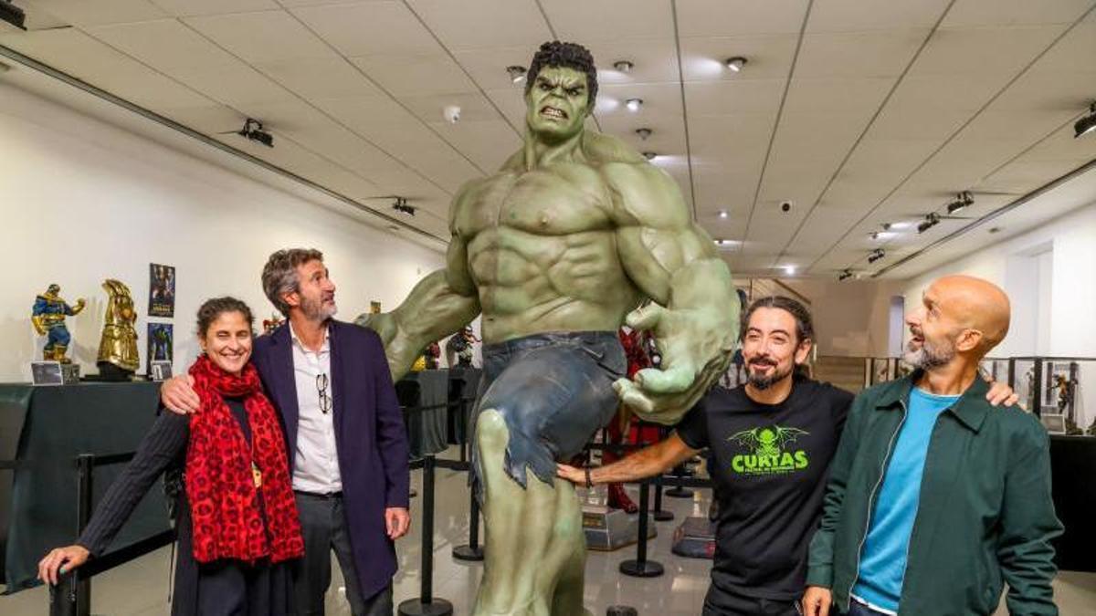 Una de las exposiciones de la pasada edición del Curtas.