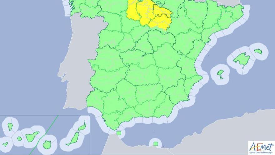 Mañana comienza la bajada de temperaturas en Extremadura