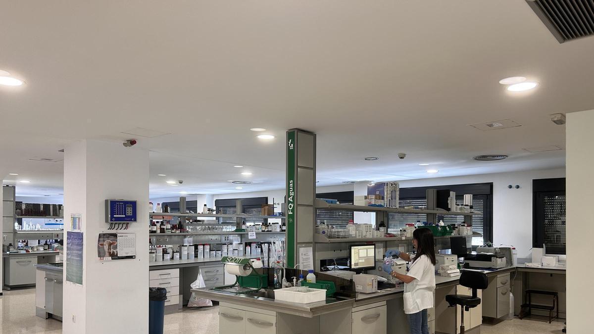 Laboratorio de Salud Pública del Hospital Universitario de Badajoz.