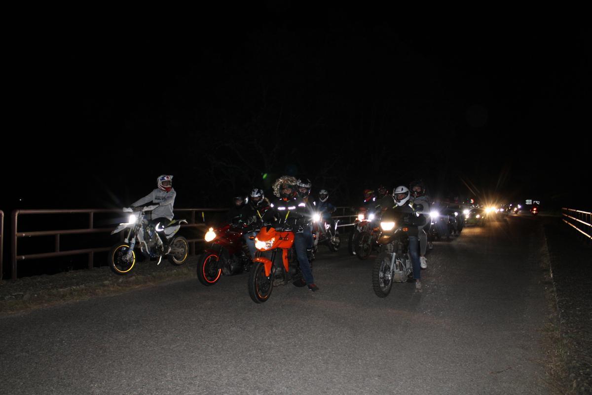 GALERÍA | Revive la ruta noctura de las motos en Sanabria