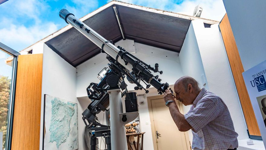 El telescopio de cien años que funciona como el primer día en Galicia