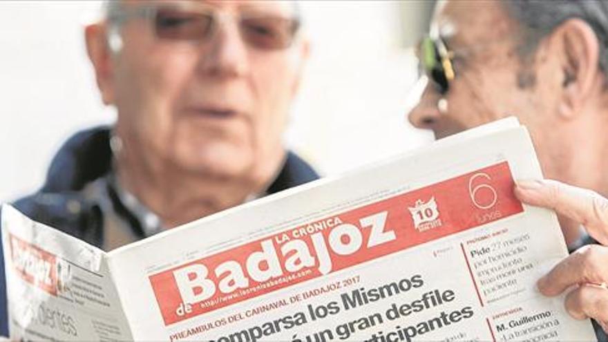 La Crónica de Badajoz cumple 11 años con más de 20.000 lectores cada día