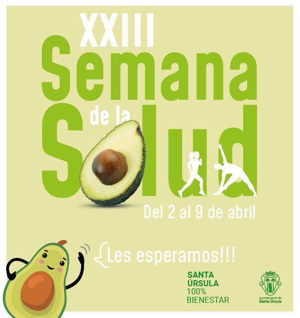 Cartel de la XXIII Semana de la Salud de Santa Úrsula