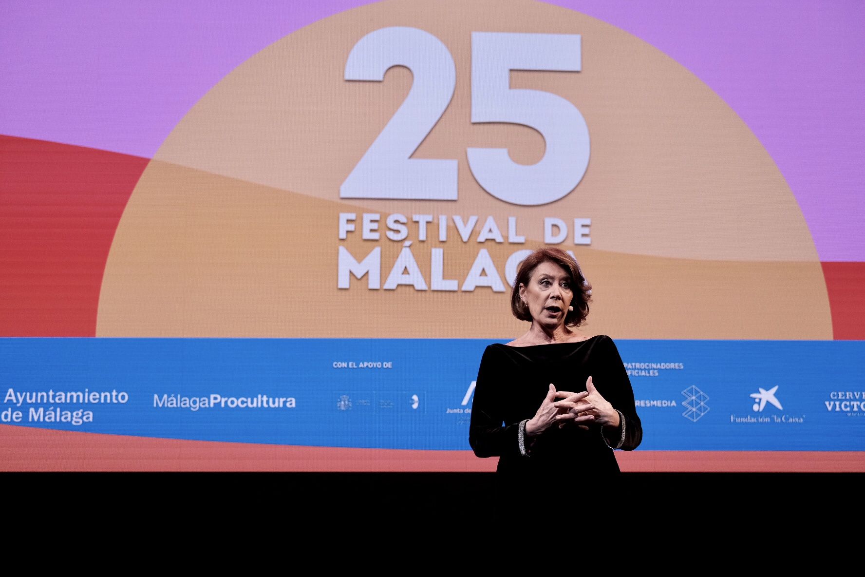 Gala de clausura del XXV Festival de Cine de Málaga.