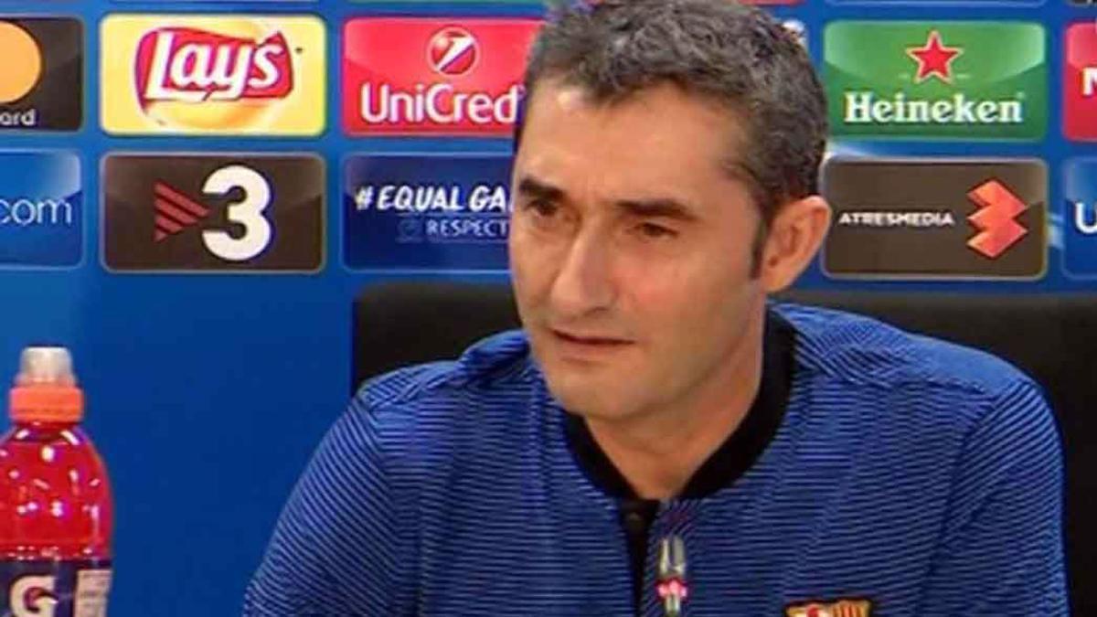 Valverde no quiso opinar de los árbitros