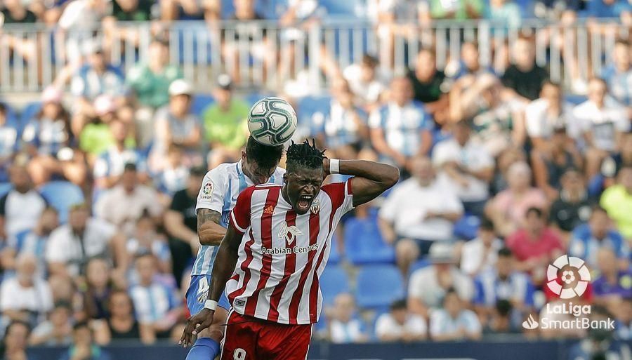 Un solitario tanto de Sekou, a los 8 minutos de partido, da la victoria al conjunto almeriense en el derbi andaluz de la cuarta jornada de LaLiga SmartBank