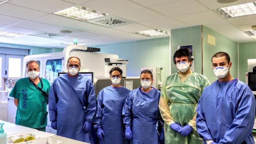 Equipo de investigadores del ITER y del Hospital Nuestra Señora de Candelaria (Hunsc).