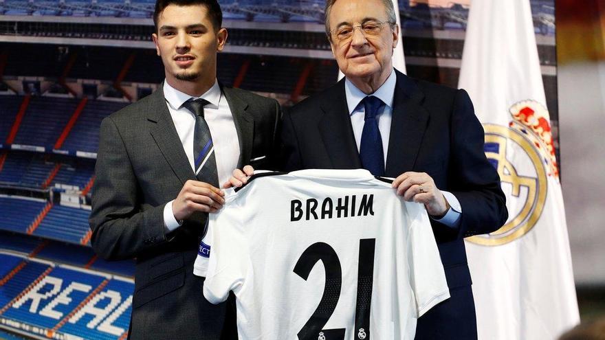 El Madrid presenta a Brahim Díaz