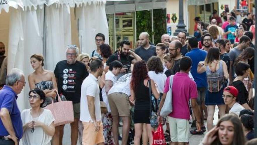 Imagen de la Feria del libro de Alicante, celebrada el pasado año a principios de julio.