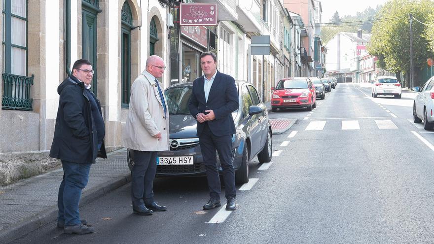 Mejoran otros 7 kilómetros del vial que conecta Noia, Lousame y Boiro