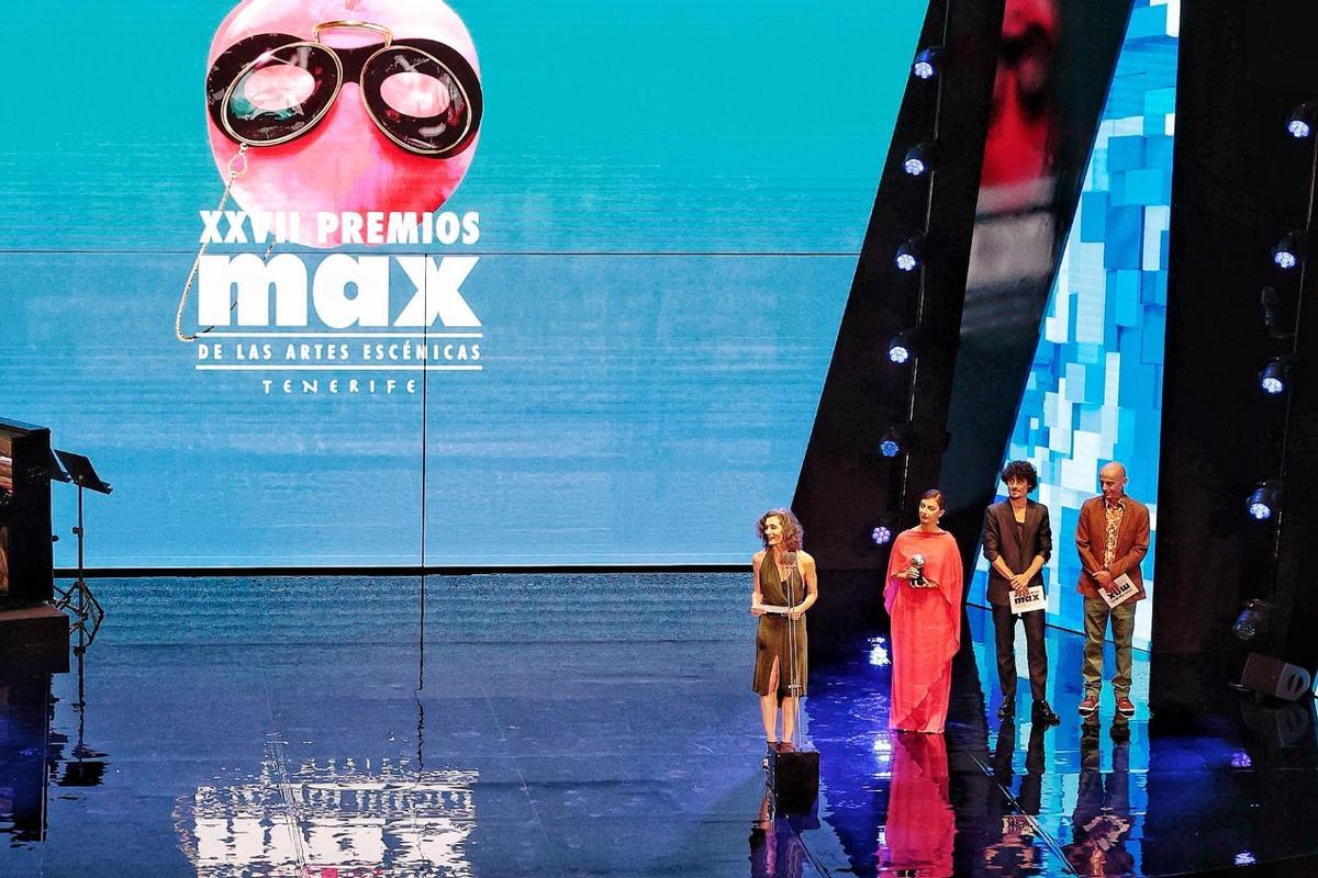 Christine Cloux, ganadora del Premio Max a Mejor interpretación femenina de danza por 'Corps seul'