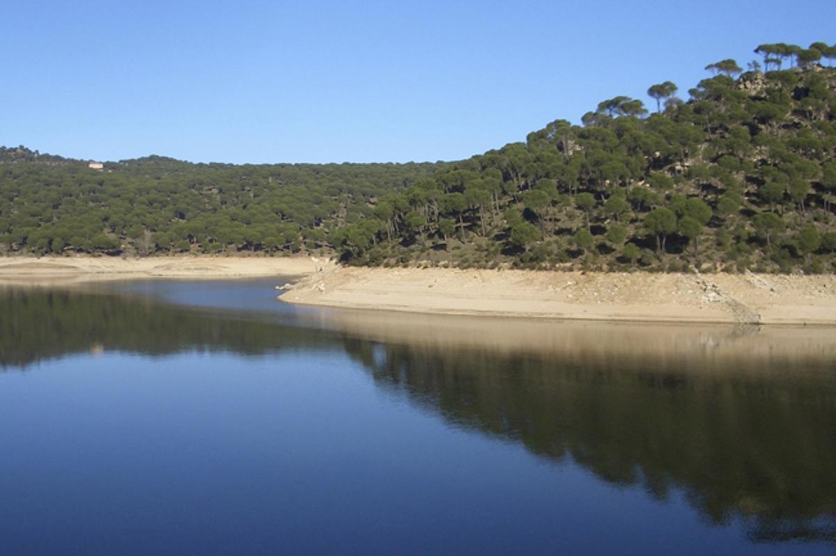 Pantano de San Juan, en Madrid