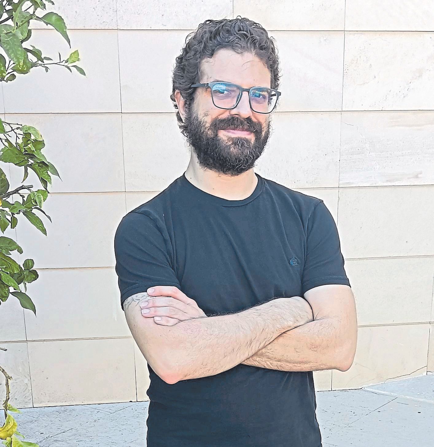 Andreu Seguí posa para esta entrevista