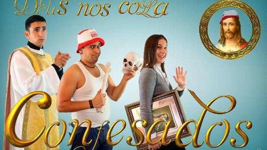 El cartel de la comedia que se pondrá en escena. // FDV