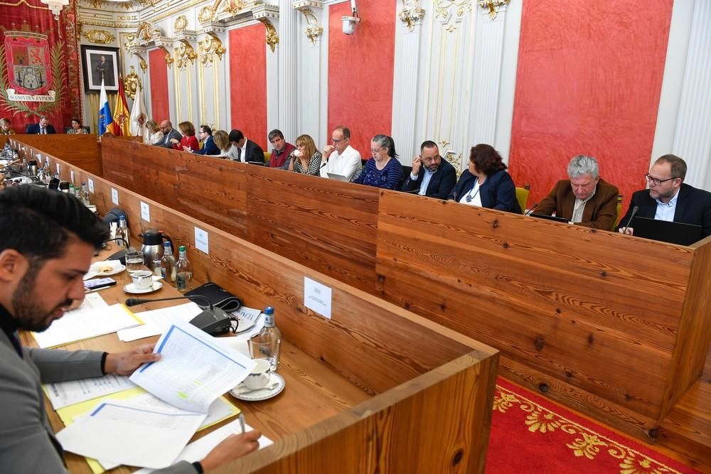 Pleno del Ayuntamiento de Las Palmas de Gran Canaria, el último de 2018