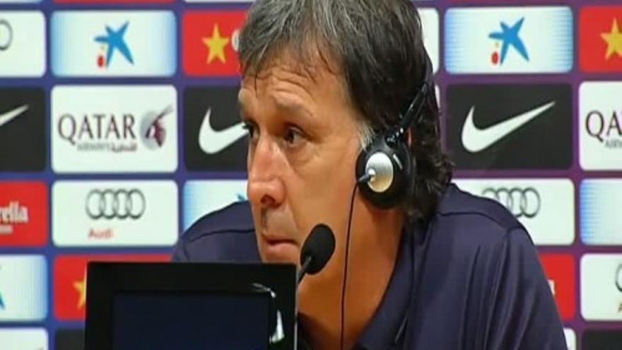 Tata Martino: &quot;Quiero que Cesc se quede, pero decide él&quot;