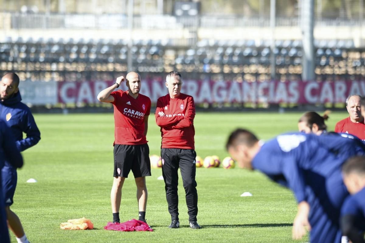 Estreno de Alcaraz como técnico del Real Zaragoza