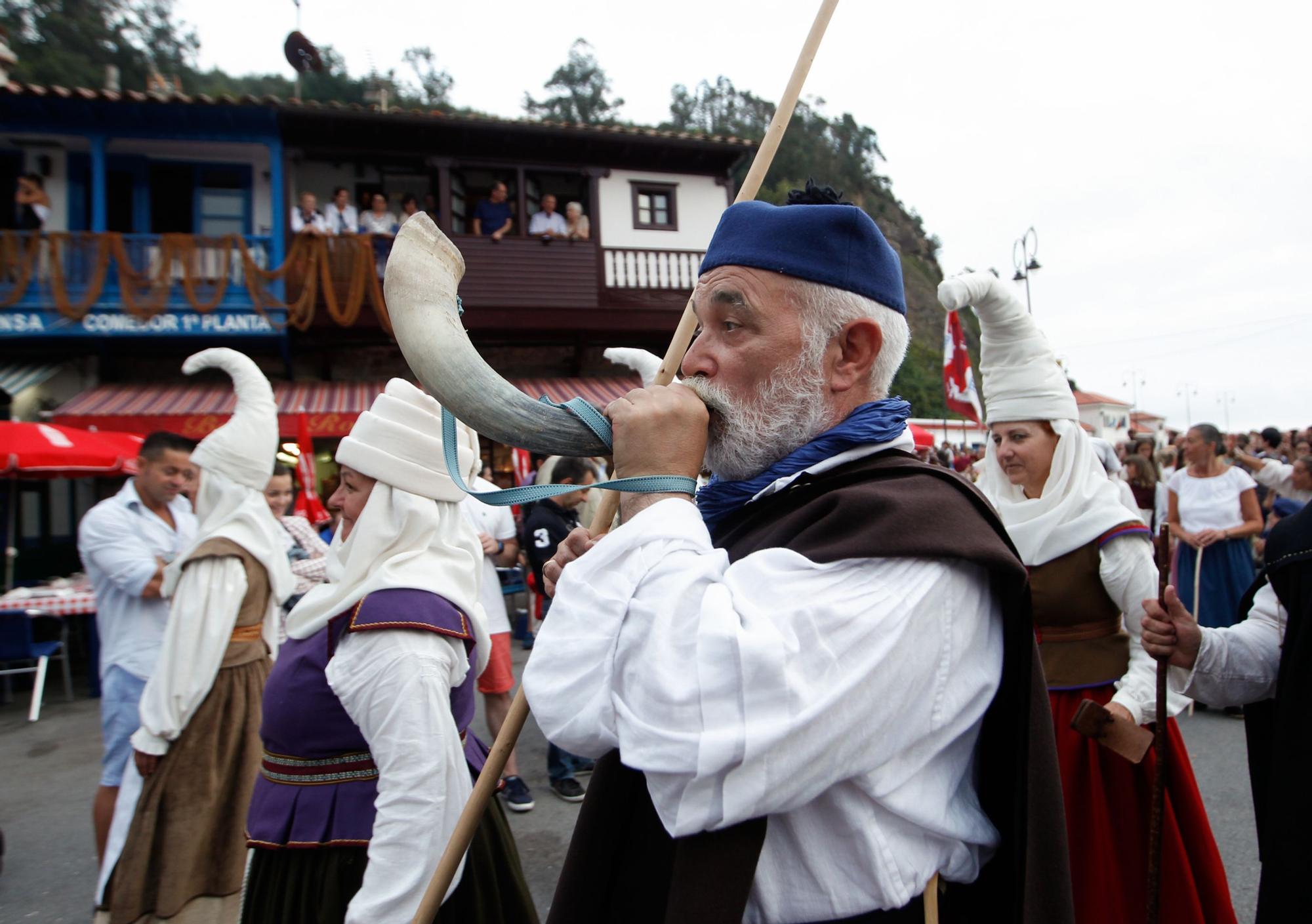 El desembarco de Carlos V en Tazones, así es la gran recreación histórica de Villaviciosa