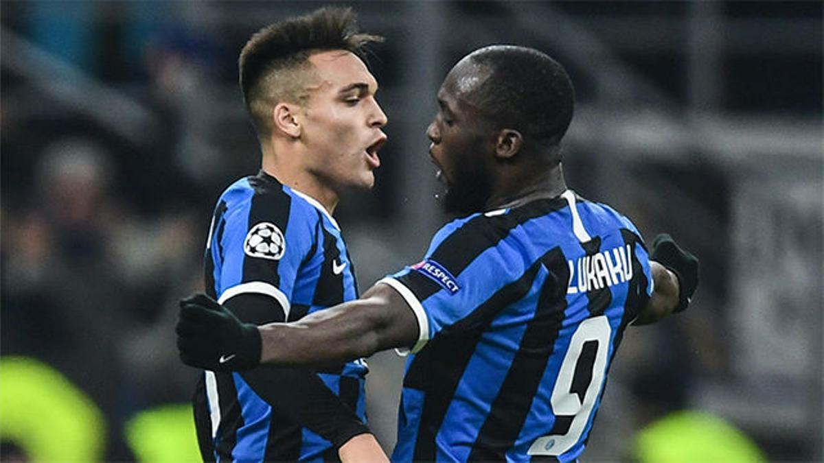 La combinación Lautaro-Lukaku dio esperanzas al Inter