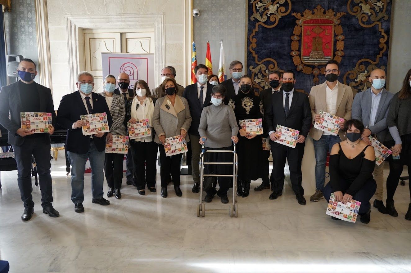 APSA presenta su calendario solidario 2022