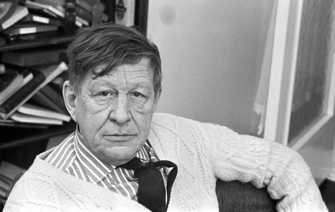 El poeta inglés W. H. Auden