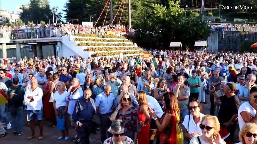 Manifestación de apoyo a Ceuta en Vigo