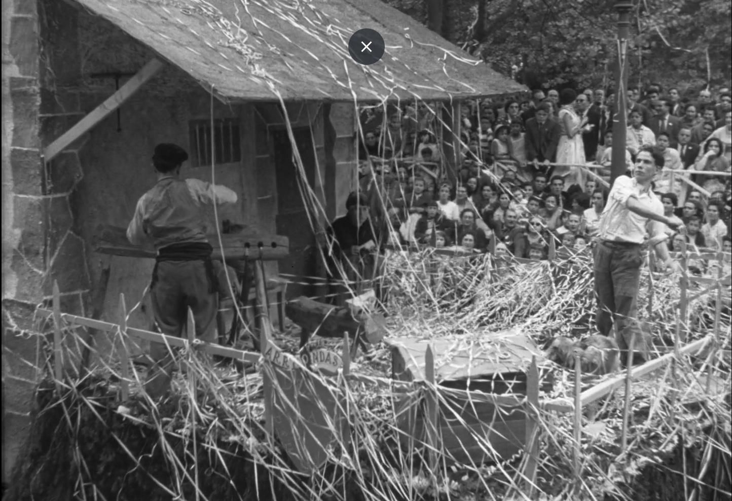 EN IMÁGENES: Así fue el Día de América en Asturias del año 1956