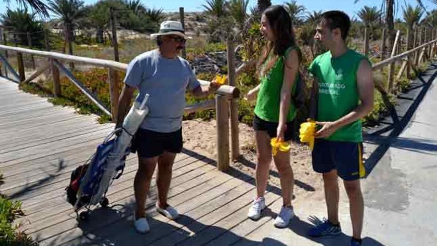 Arranca la campaña de Voluntariado Medioambiental en Guardamar