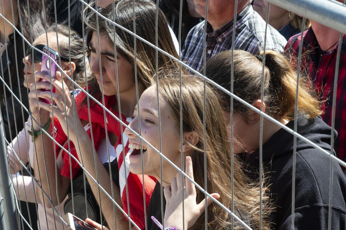 La mascletà, uno de los actos con más asistencia de todos los celebrados en la semana grande de Castelló.