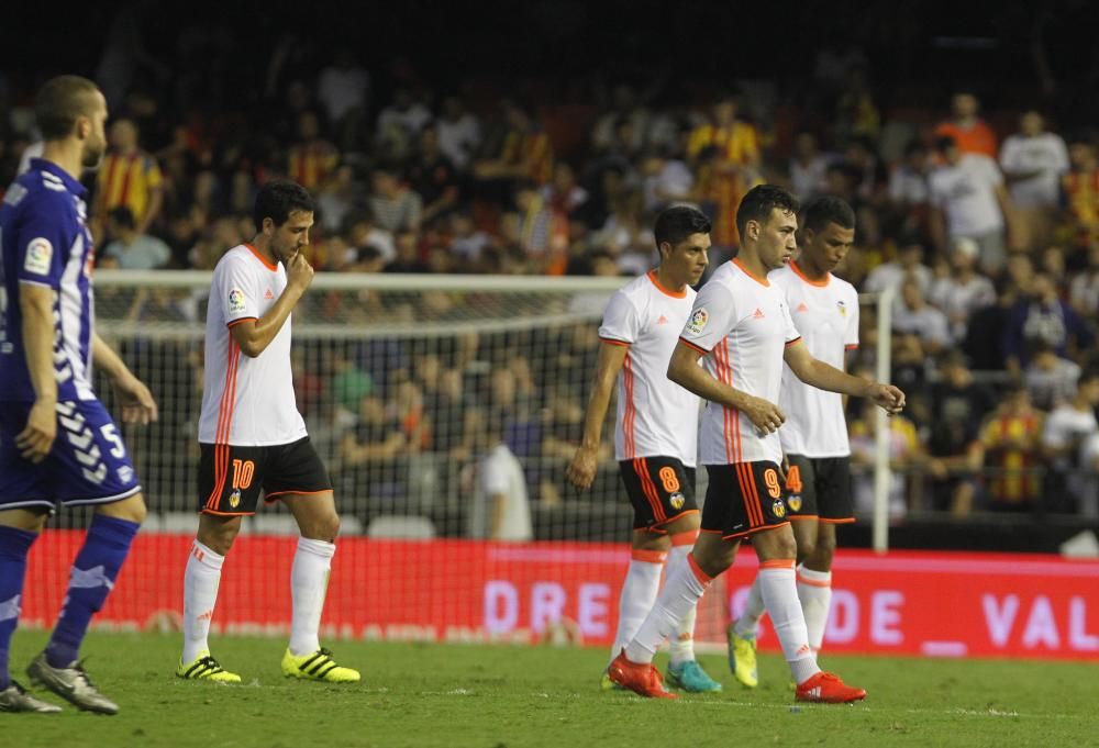 Las mejores imágenes del Valencia - Alavés