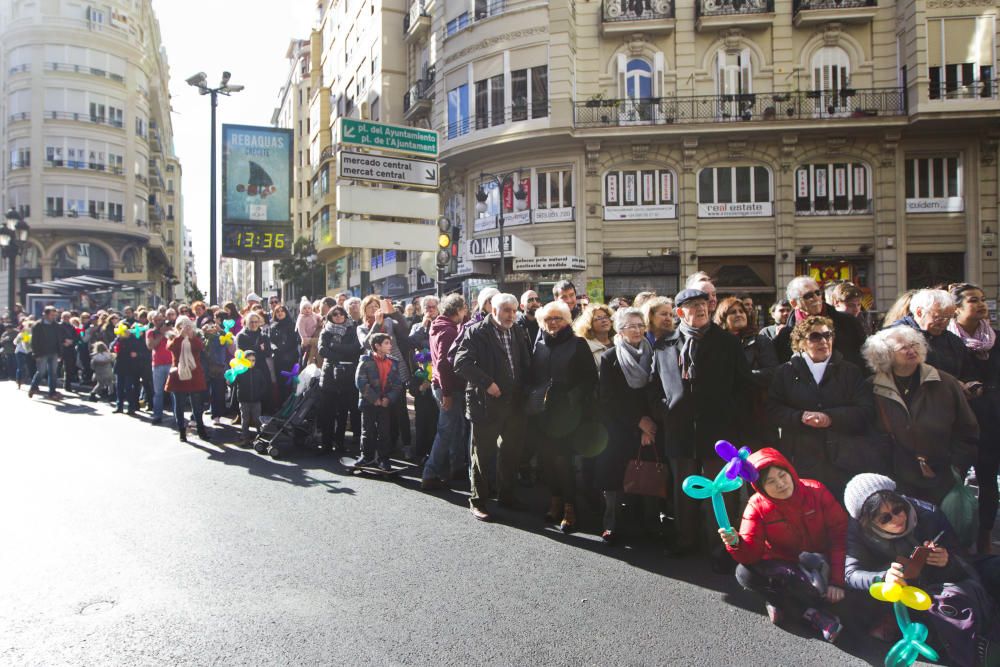 Cabalgata de las Reinas Magas en Valencia 2017