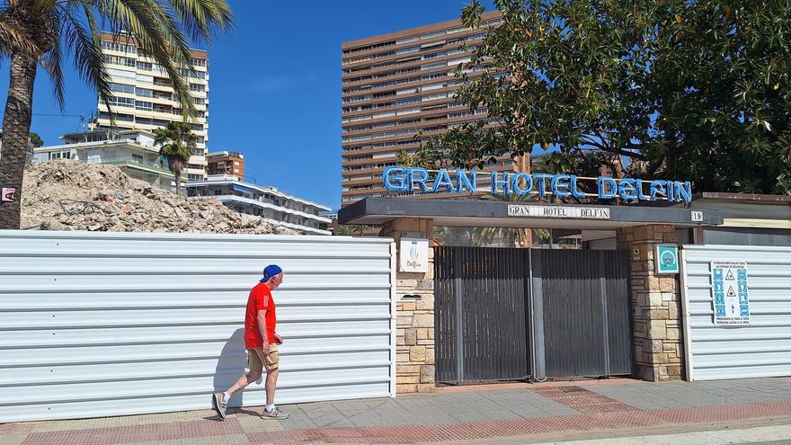 Adiós al mítico Gran Hotel Delfín de Benidorm