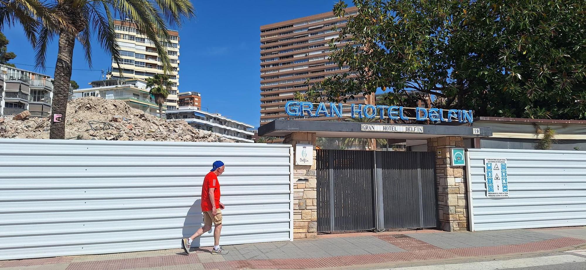 Adiós al mítico Gran Hotel Delfín de Benidorm