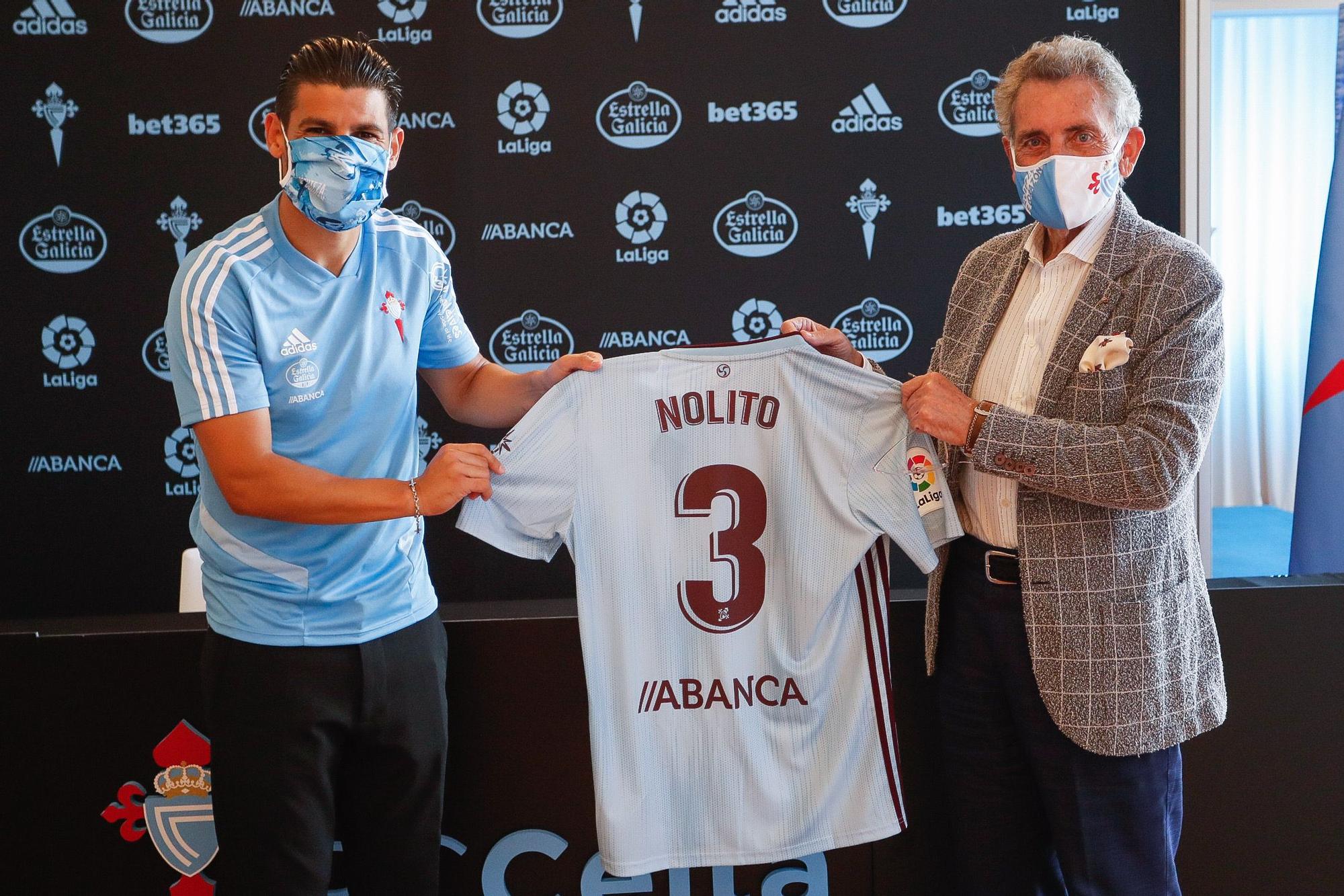 NOLITO 18-6-20 RC Celta Tras el confinamiento, el Celta aprovechar�a la lesi�n de Sergio �lvarez para repescarlo con el n�mero 3.jpg