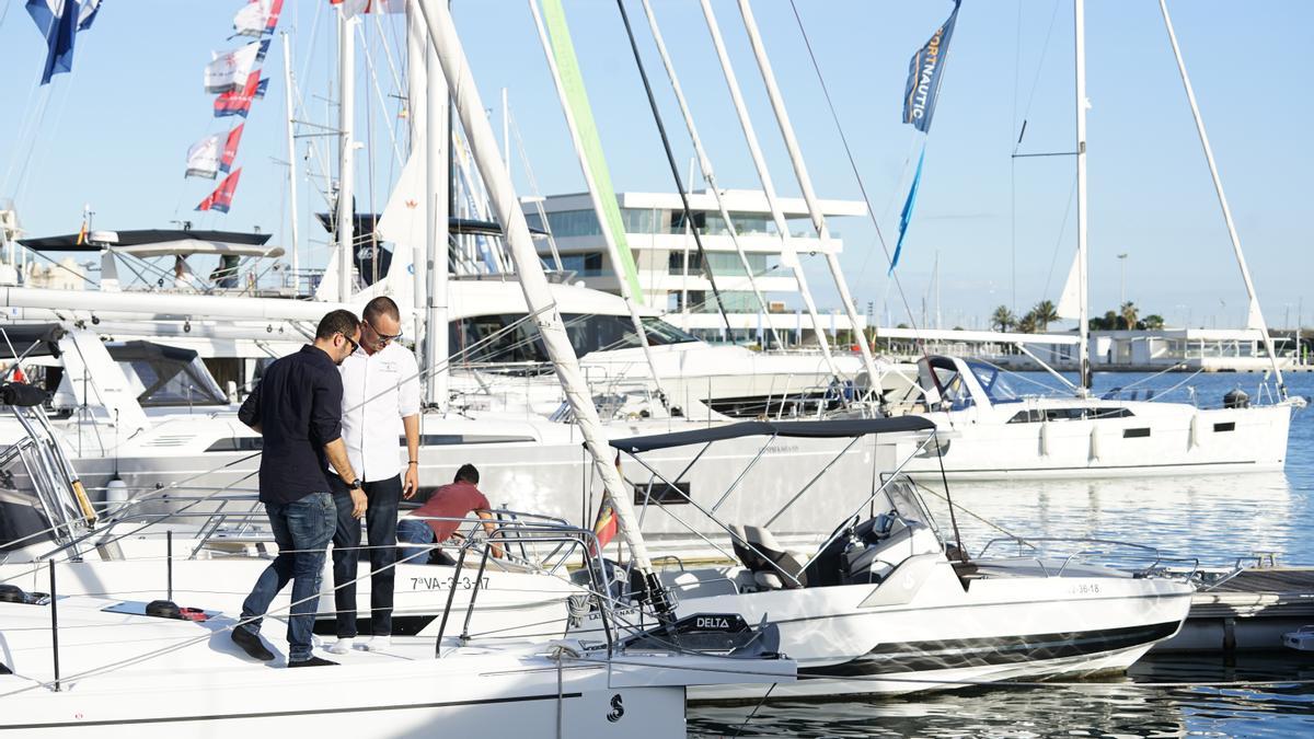 La Marina de València acoge el salón náutico Valencia Boat Show durante el puente del 1 de noviembre.