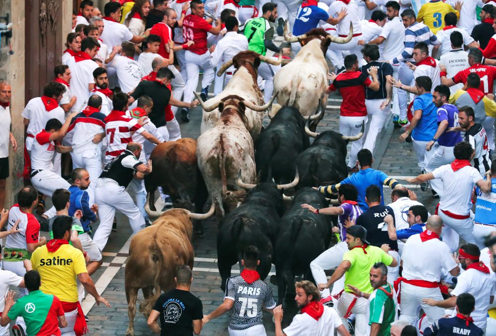 Quart encierro dels Sanfermines 2018